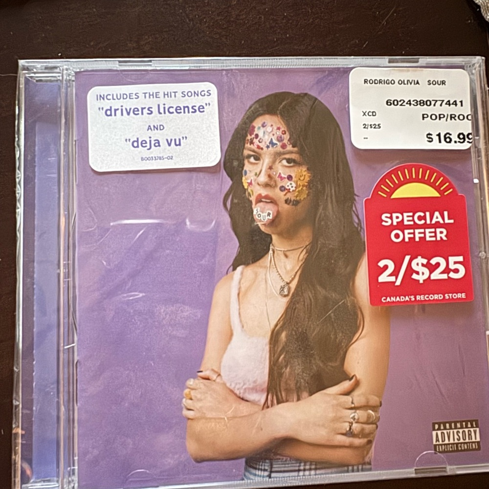 Olivia Rodrigo 'Sour' CD